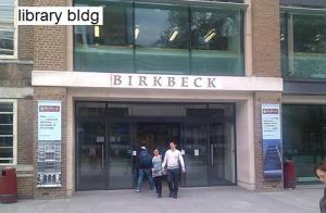 Birkbeck library Building